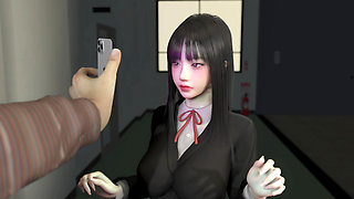 3D Cute Korean College Slut Got Her Wet Pussy Fucked so Hard