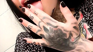 Naughty Pussy Play in Public Toilets