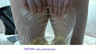 Pee Close up. Turk Reveal