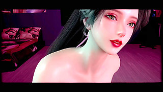 3D Big Boobs Asian Stripper Got Fucked so Hard by BBC