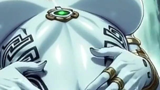 Gol Busty Anime Girl Waterfall Fantasy Nude