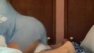 Big boobs milf masturbates with her dildo