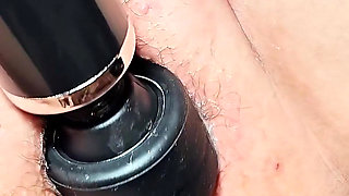 Close up - Clit Pops Out and Pussy Lips Open with Contraction Orgasim