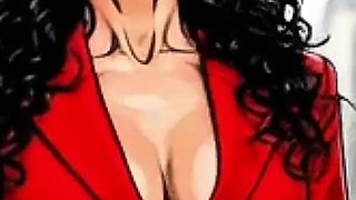 Casting for a 40-year-old Sexy Slut. Cartoon. MILF Black Stockings