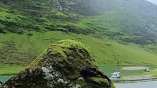 Masturbation with a Beautiful Views