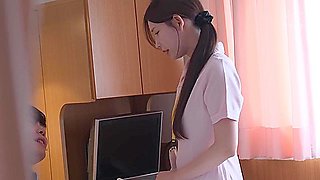 An Intimate Documentary Of An Abnormal Sexual Desire Treatment Center: Akari-san, The White-coated Angel Who Accepts All Of Your Ejaculation-addicted, Out-of-control Dicks - Tsumugi Akari