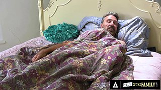 OUT OF THE FAMILY - Gorgeous Girl In Stocking Vanessa Sky Gets Her Tight Ass Plumbed By Her Stepdad - Steve Holmes