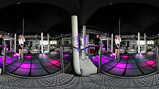 PURITYVR Stripper audition with Rebecca Volpetti