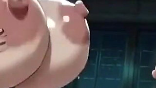 248. Funny Boobs Video with Two Redhead, Ai Animation
