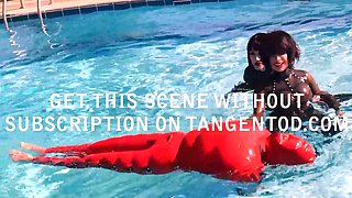 TANGENTOD Latex Pool Float Play
