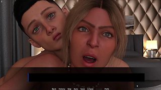 Future Money Mans Horny Stepmom TV Blowjob