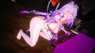 Honkai Star Rail - Castorice Rough Sex with Adult Toys Gangbang, Creampie & Squirting 3D Hentai Sex Animation
