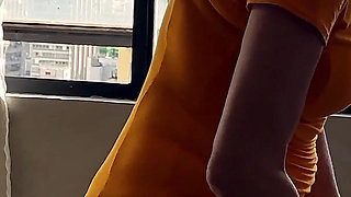 Mature Squirting and Prolapse Her Asshole