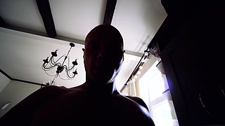Busty cosplay fetish brunette nurse sucks cock pov