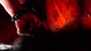 Blonde amateur MILF pov toys fingering shaved cunt