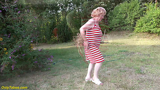 Monster Cock Ready for Grandmas Ass