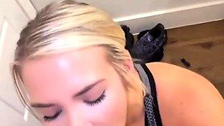 Summer Brookes Gets Banged In A Gym Restroom
