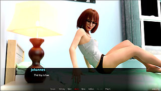 Betrayed #4 - Johannes fucked scarlette ...  Johannes became a woman ... Johannes got some toys and started playing with herself