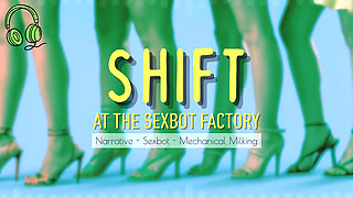 The sexbot has her way with you - french accent sex story