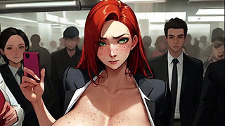 Big Titty Tifa and Skinny Aerith Star in Spicy Toons Hentai