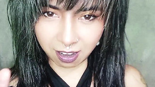 Sensual Black Suit Smoke Tease - Topless Seduction