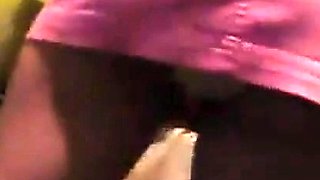 Webcam girl teases with white panties