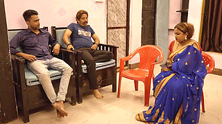 Husband invited his friend home and the two of them had fun with his wife all night long