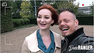 British Brunette Went For A First Date Sex With A German Cock: Zara Durose