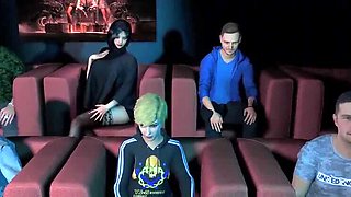 3D BBW Asian MILF Naked Ass Fucked Hard - Hentai Cartoon Sex