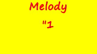 Vintage Melody 1 N15