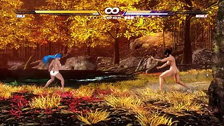 Dead or Alive Nude Game Play [part 09] Nude Kula Vs Momiji