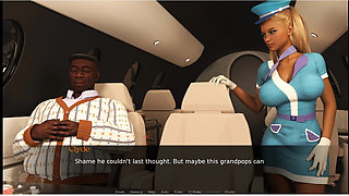 I Will Fuck Your Grandpa - Gameplay -roleplay - Nurse Scene - Stewardess Scenes