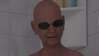 New Neighborhood V0.9 - Part 2b: Violet Starts Practicing Threesomes with Ted Using a Big Dildo