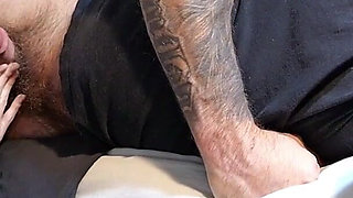 Stepdaughter Attempts to Give Step Daddy a Sneaky BJ - Naughty Boy