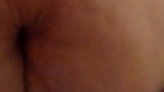 Closeup of Jen Pissing