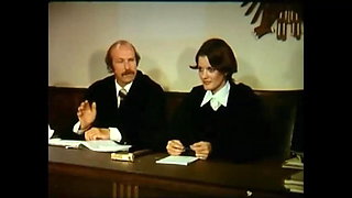 Vintage German - courtroom orgy