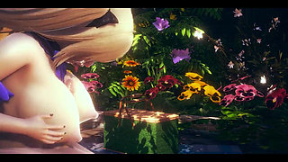 Genshin Impact Hentai - POV Fischl Boobjob Licking - Japanese Asian Manga Anime Game Porn