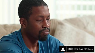 MODERN DAY SINS Sloppy Charlotte Sins Offers Assfuck Sister-in-law's Hubby While She's Away