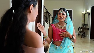 A Bollywood Tail With Chris Diamond, Angel Gostosa, Zane Walker, Jasmine Sherni - Brazzers
