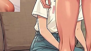 I Fucked My Girlfriend's Stepsister (19) While She Was Watching Hentai Anime