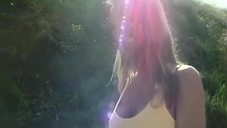 Scarecrow Vintage Cosplay hardcore outdoors - Hd porn 1080p
