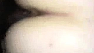 Giant BBC pounds little white wife pp