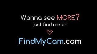 Amateur girlfriend riding on webcam