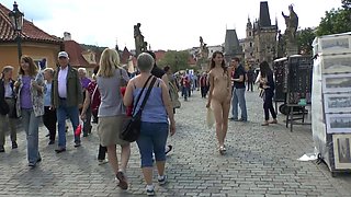 Sexy milf flashing and amateur babe Aylas public