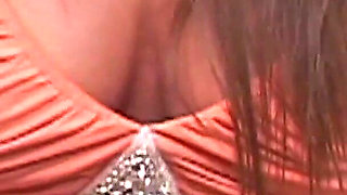 A Terrace Voyeur Is Peeking at Them While She Is Busy Indulging in a Blowjob.