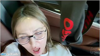 -more, More, I Want Deeper! Fucked Stepmom In Car After Driving Lessons - Young Stepmother