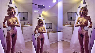 Goddess Faith's Shower Slip & Sprain Fetish Fantasy
