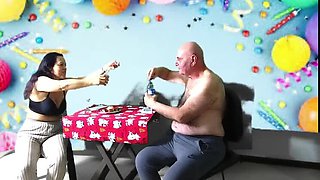 Private Sex Party Invitation with Stacked BBW Olga and Garabas - Hot Mature Latina Fuck