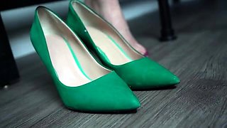 Imilia Audley - Cummy Shoes Compilation - Barefoot Only