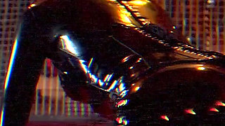 Piss Drenched MILF Submissive Gulps Golden Shower Flood